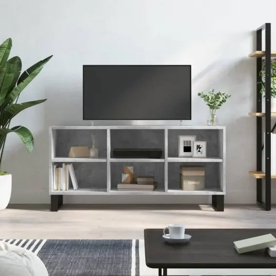 Oferta limitowana Szafka pod TV, szarość betonu, 103,5x30x50 cm Lumarko! - Hurtownia wielobranżowa Lumarko